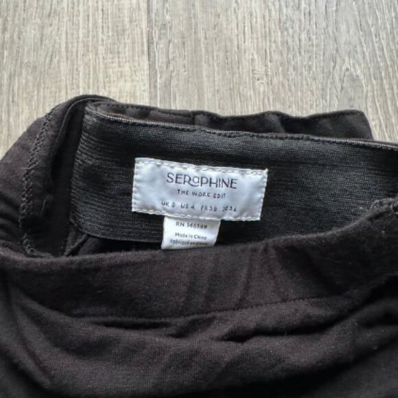 NWOT Seraphine Cigarette Style Maternity Pants - size 4 - Picture 8 of 9